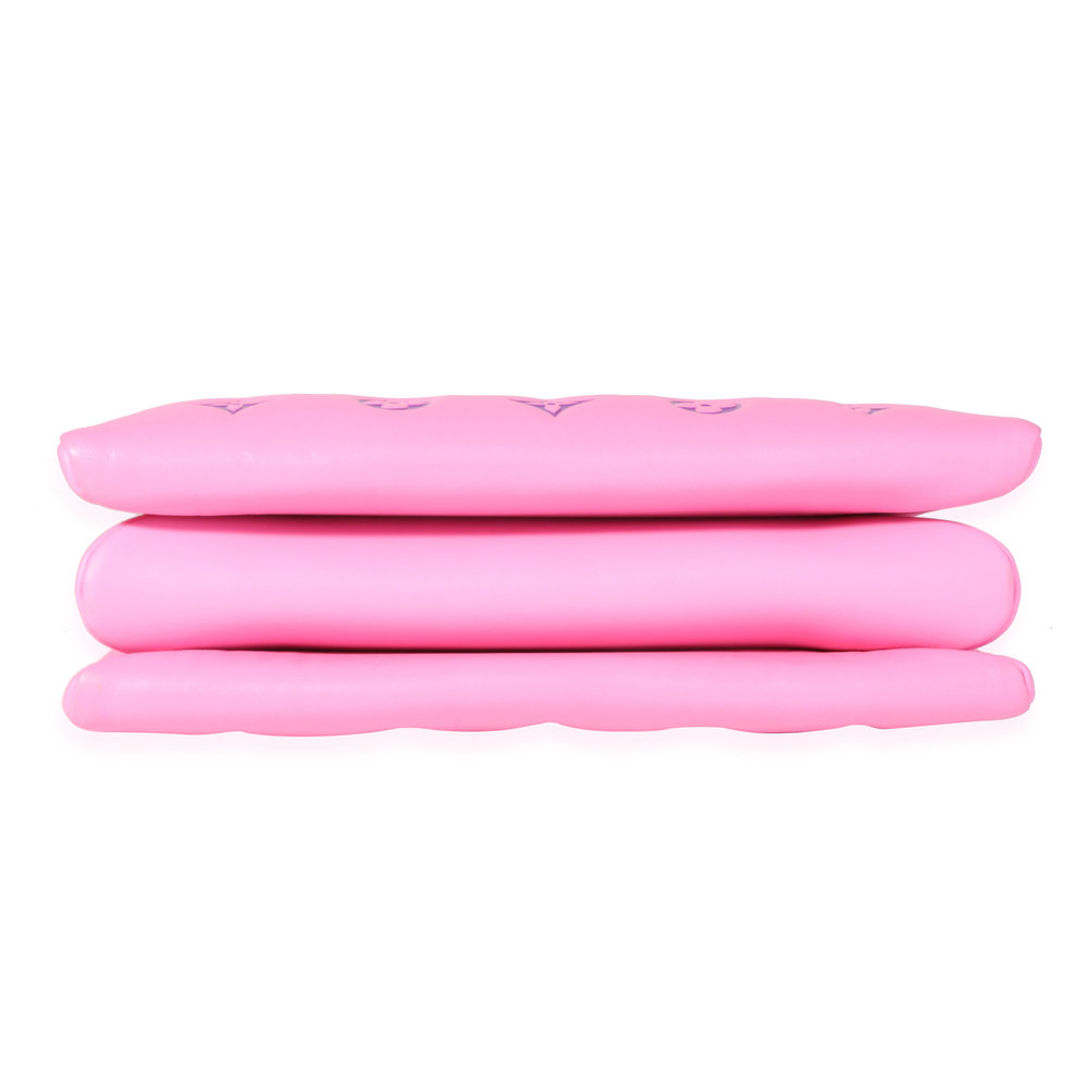 Louis Vuitton Pink & Purple Monogram Embossed Puffy Lambskin Coussin PM - Picture 5 of 8